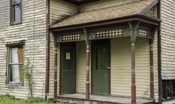 Old house front porch