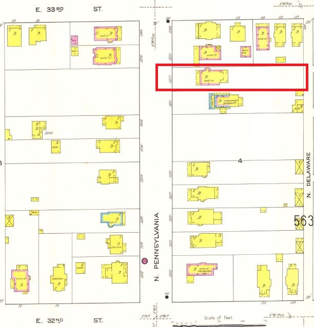 1915 Sanborn 3257 N Penn