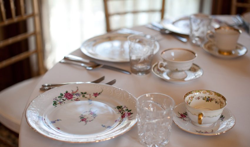 Butler-Morris House Dining Room Table Setting