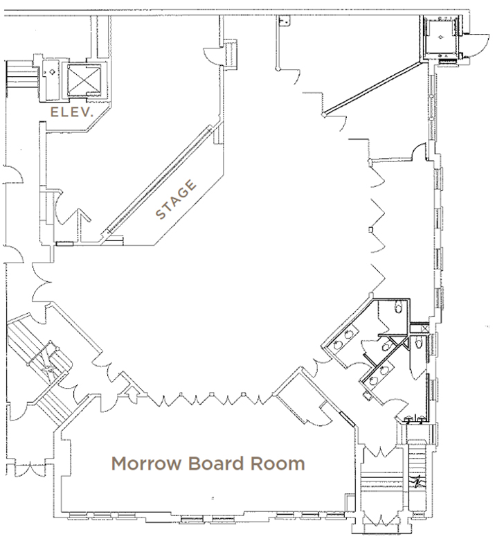 Cook Theater First Floor