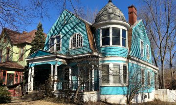 Austermiller House, Farrington's Grove, Terre Haute