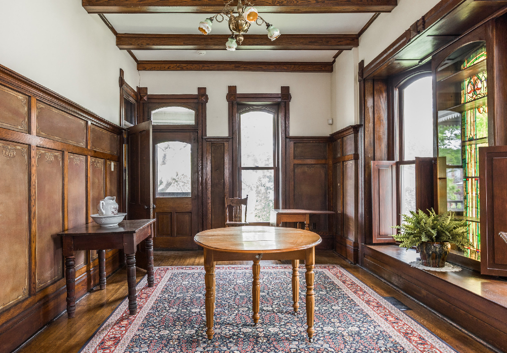 Rohlfing House dining room, Attica
