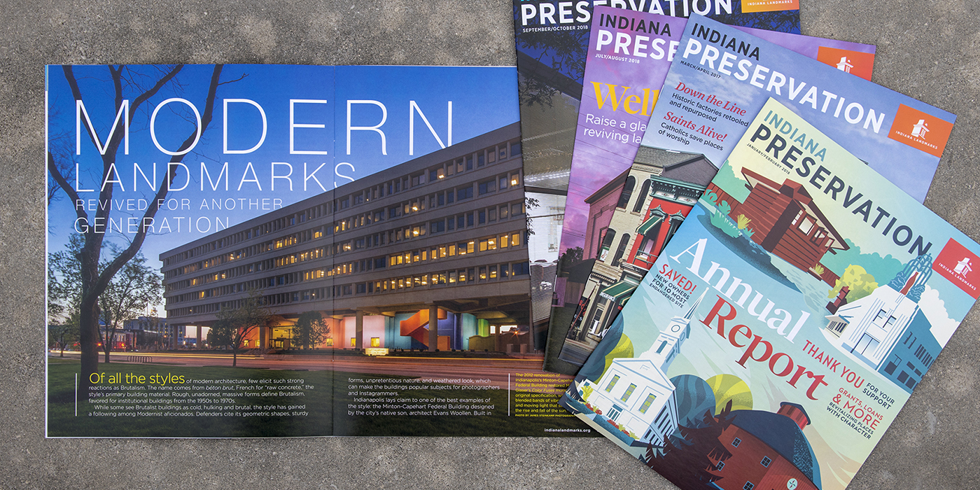 Indiana Preservation Magazines