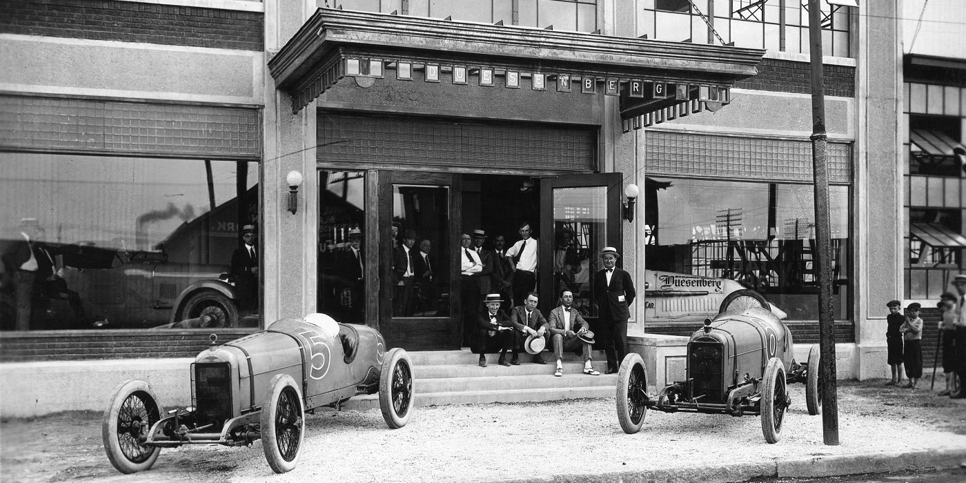 1921 French Grand Prix winning team - Photo Credit ACD Automobile Museum
