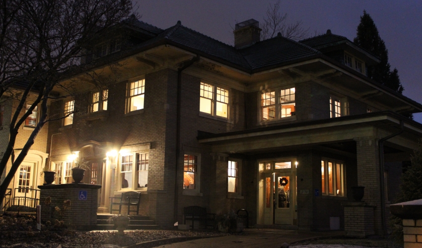 Stutz House 2018 Indiana Landmlarks Indianapolis Holiday Open House