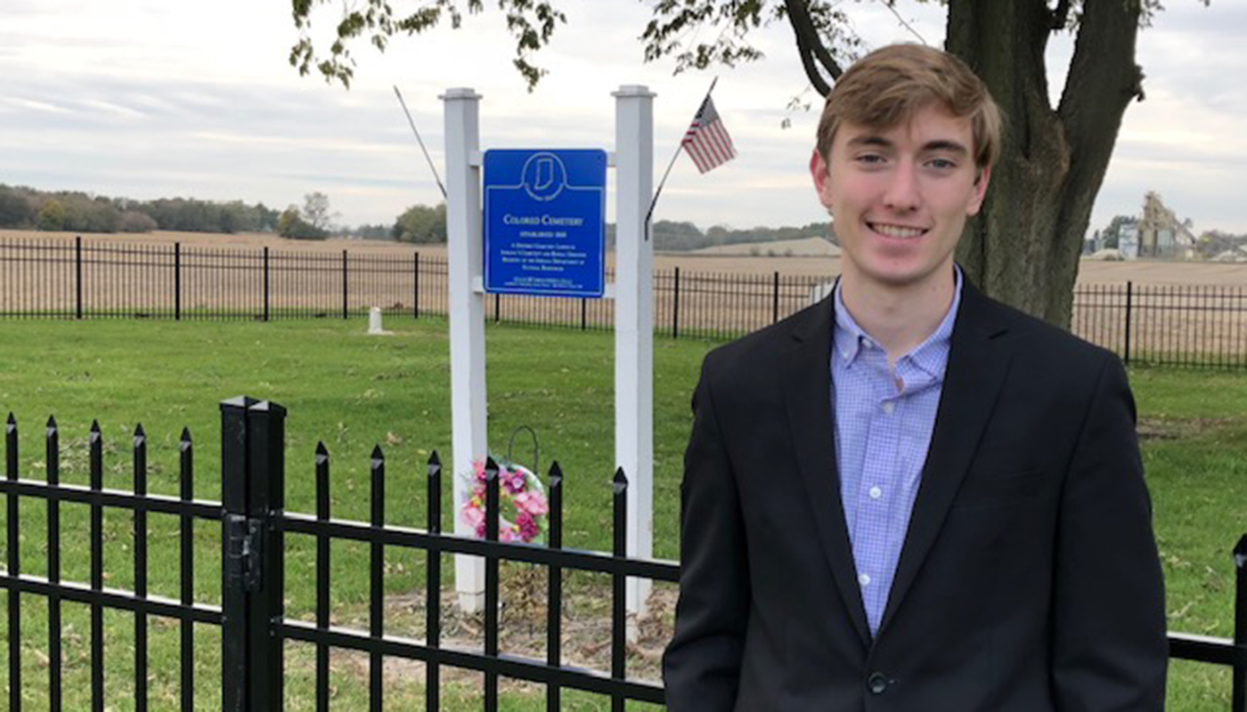 Reece Thompson, Thorntown Colored Cemetery