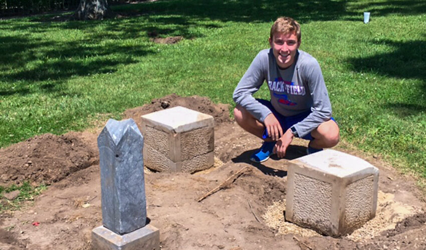Reece Thompson, Thorntown Colored Cemetery