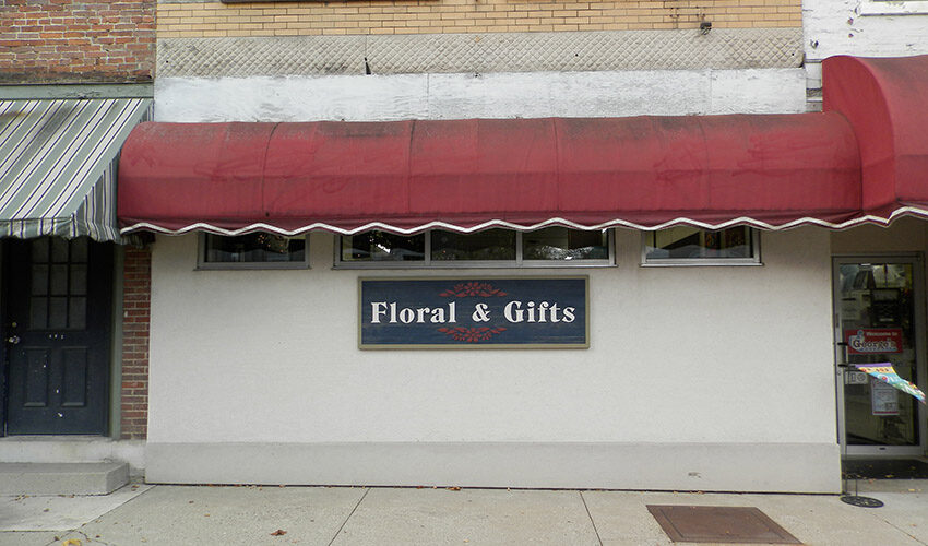 George's Pharmacy before, Brookville