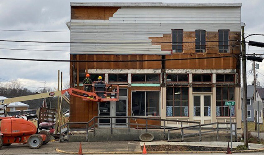 Ferdinand Mercantile during rehab