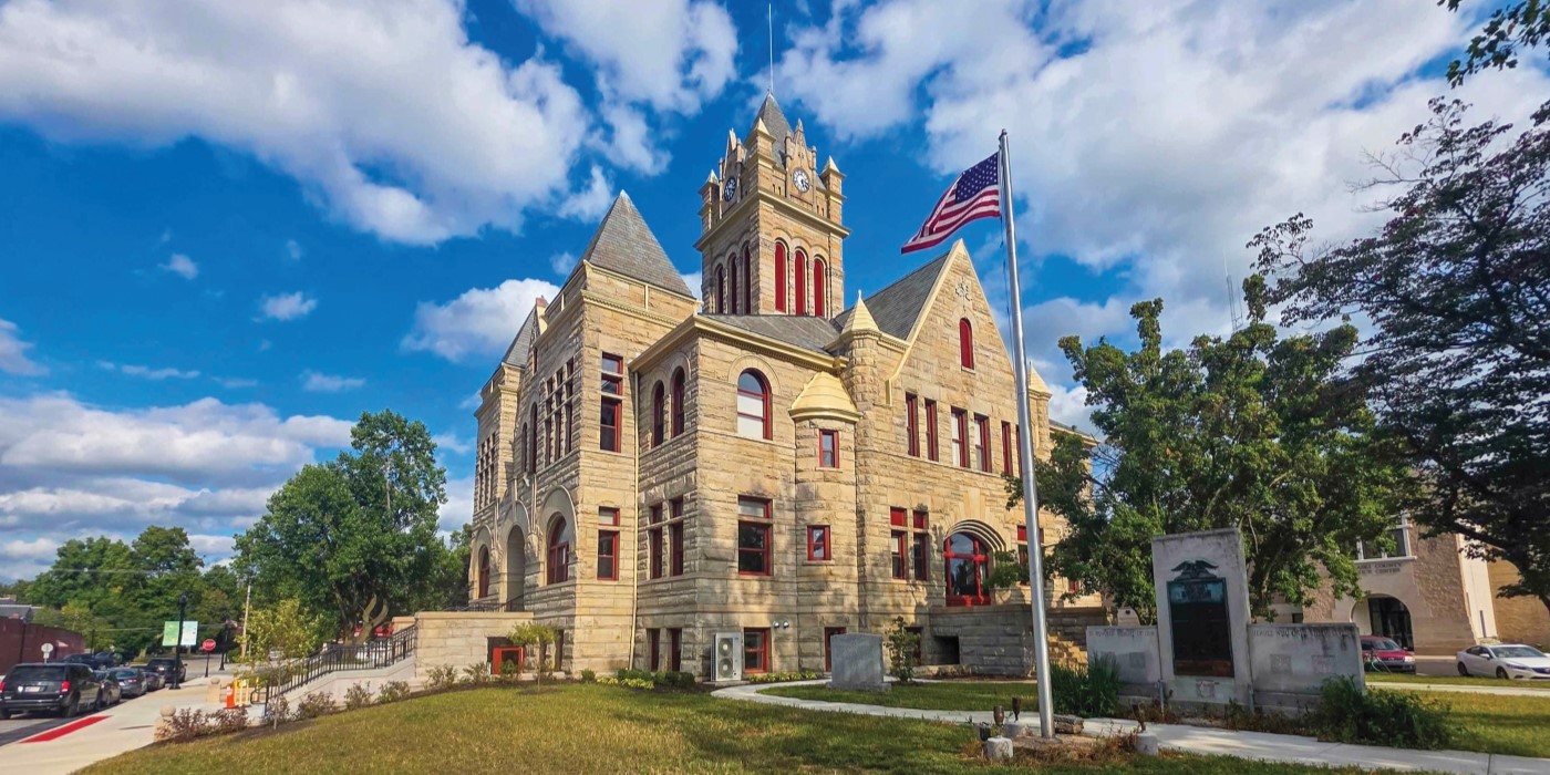 Pulaski County Courthouse, Winimac. PHOTO: Todd Zeiger